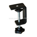 Black USB Charger Adjustable Metal Table C Clamp